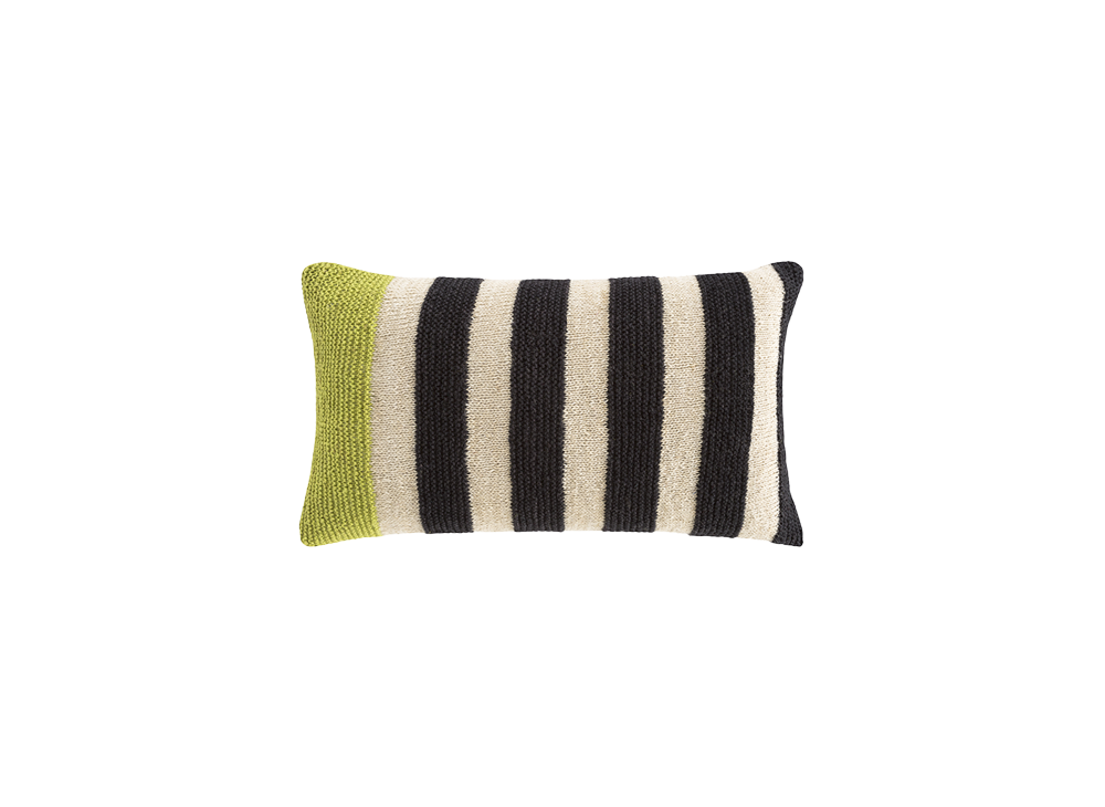 Подушка Rustic Chic Geo. фисташковая 70x40