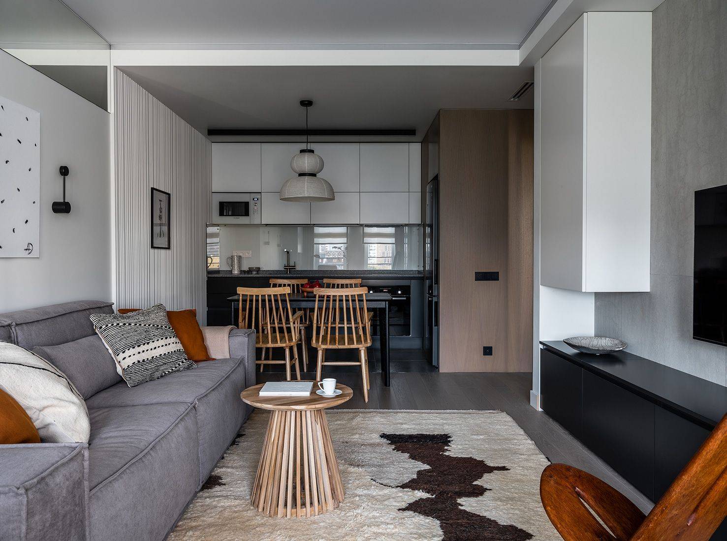 Мебель La Forma в интерьере дизайнеров AND design