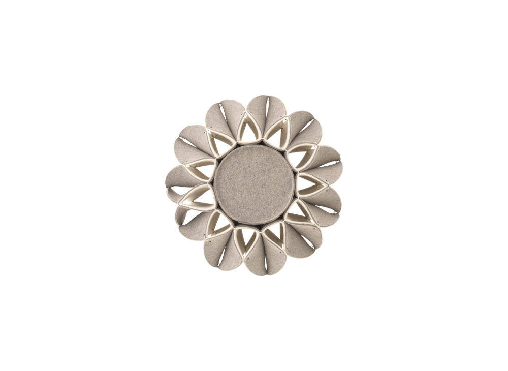 Пуф высокий Ruff Pouf Beige Ø70