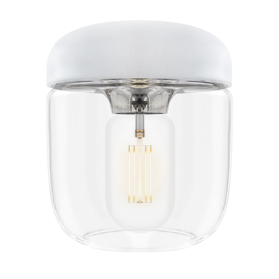 Плафон Acorn white steel