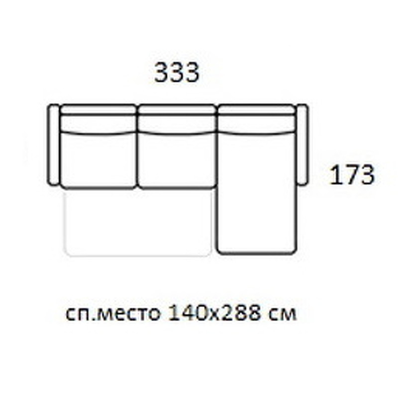 Диван-кровать Трезор (Tresor) SELECTION, FRATELLI BARRI