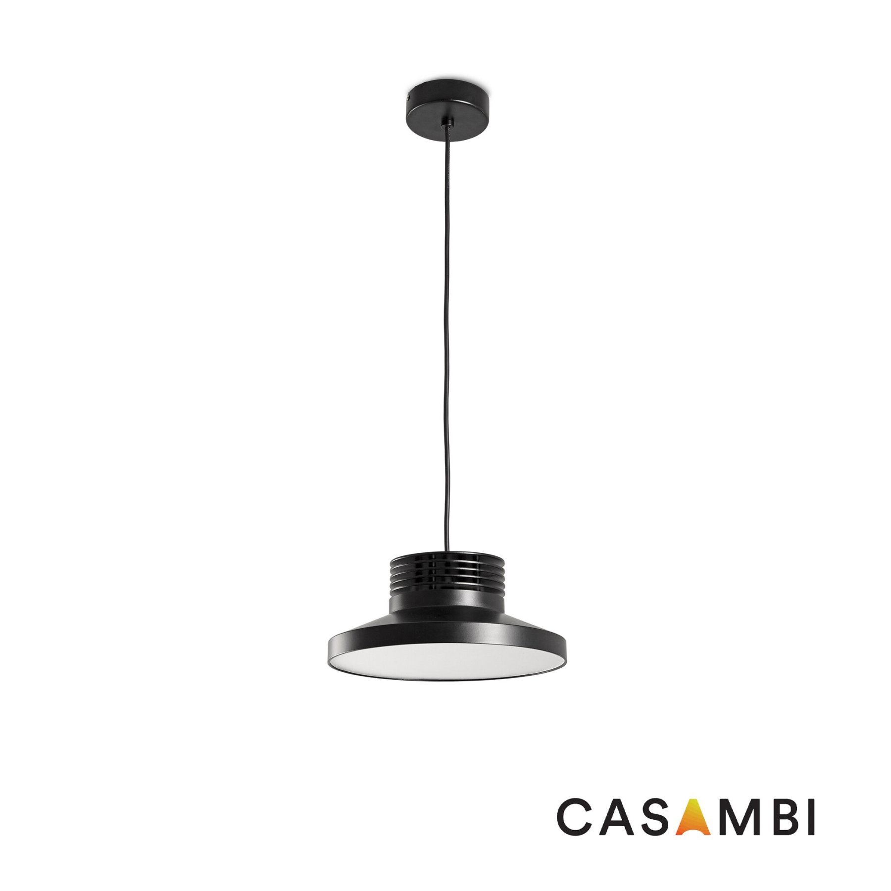 TAK Подвесной светильник 20W черный PRISM. 2700K CRI90 CASAMBI
