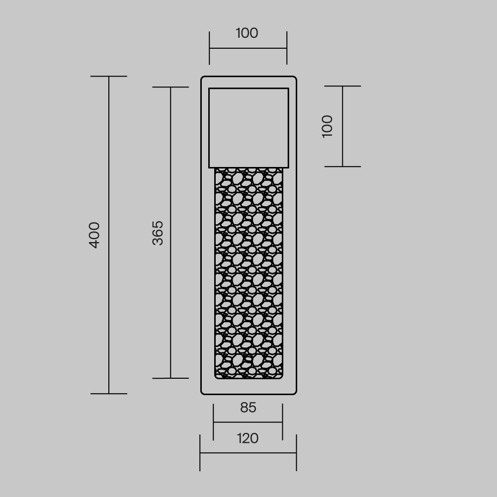 Настенный светильник (бра) Golthic MOD474WL-L20B3K