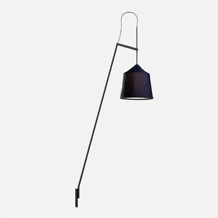 Уличный торшер с настенным креплением Jaima P307 + Shade 71 синий