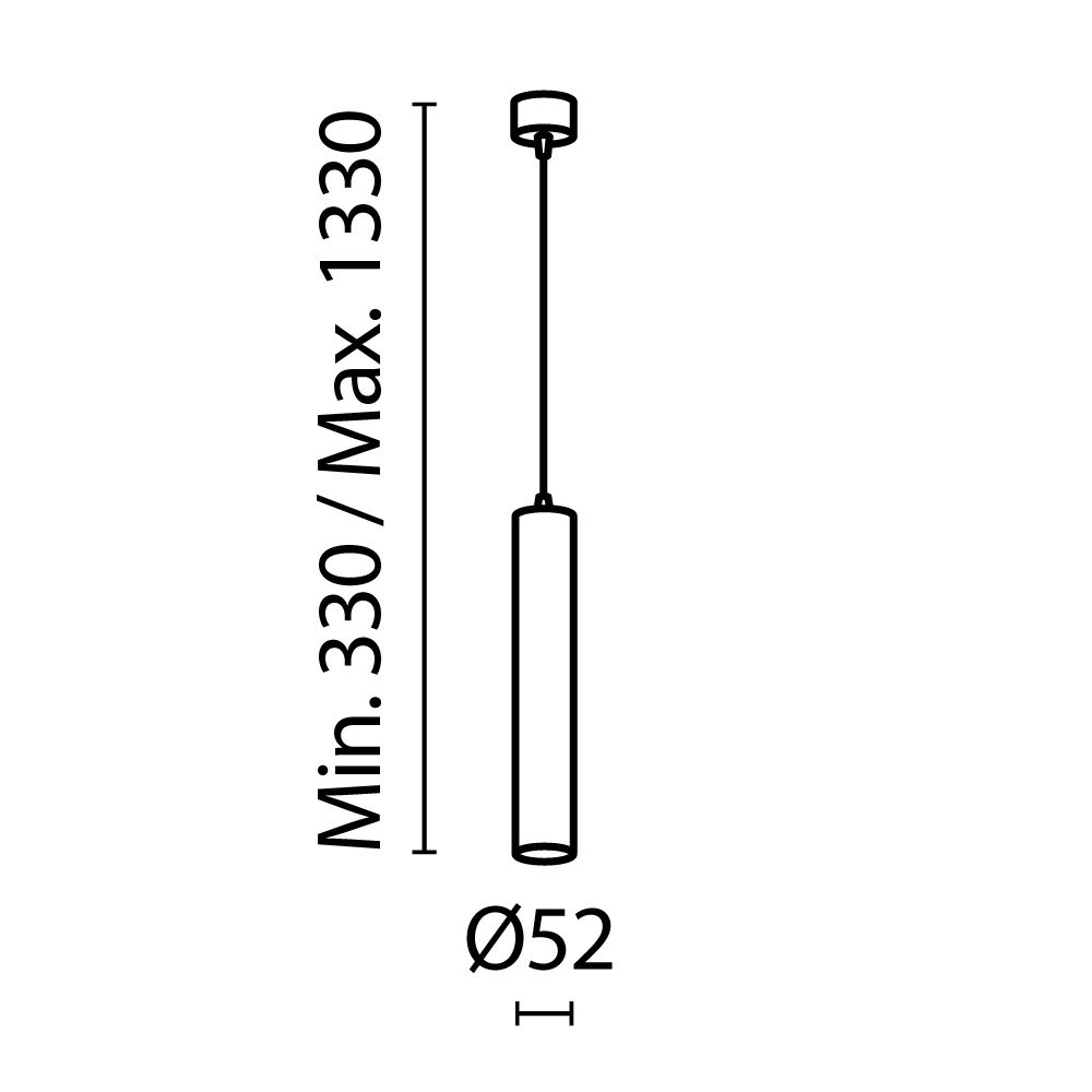 Подвесной светильник Focus LED P072PL-L12B4K-1