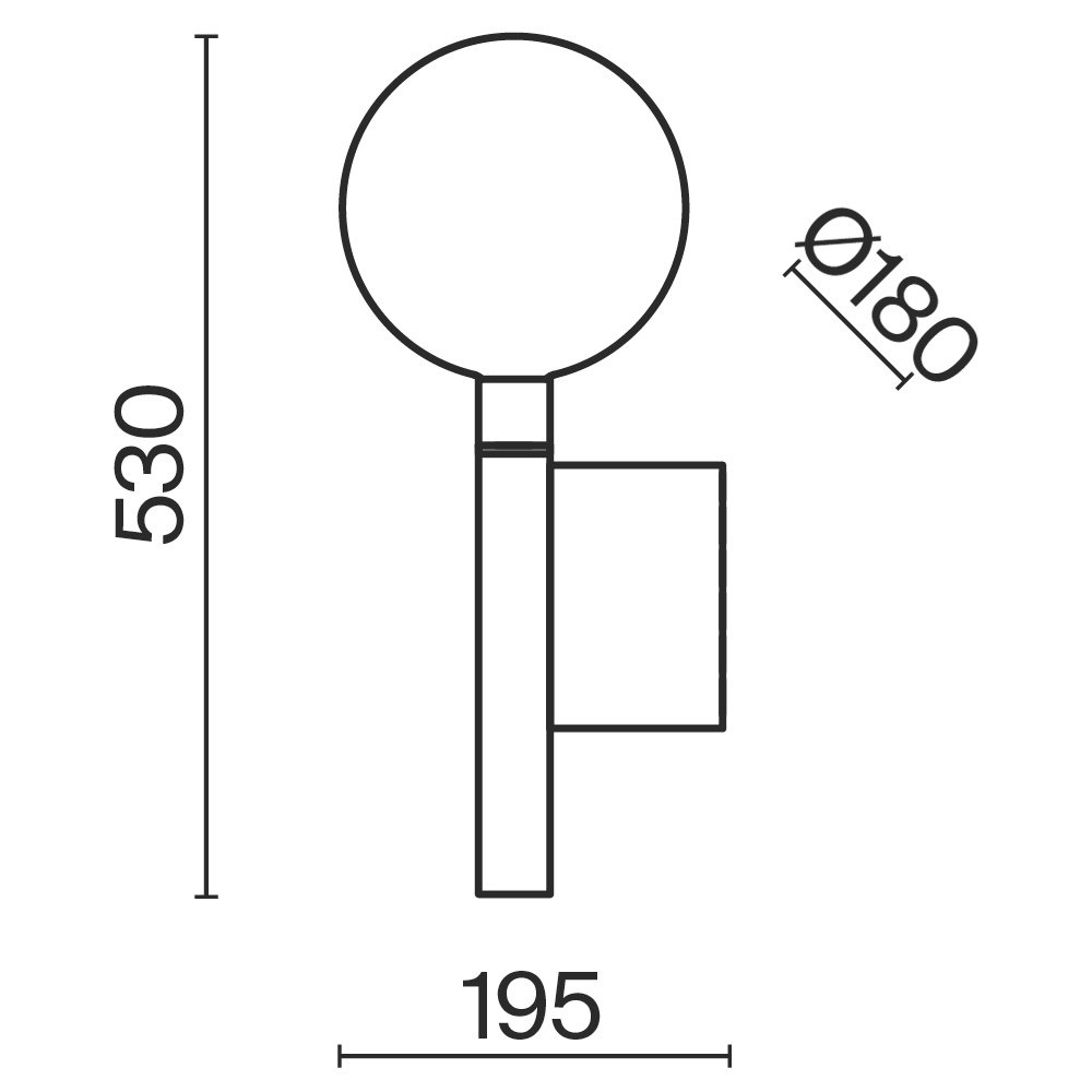 Настенный светильник (бра) Luce FR5584WL-L10G