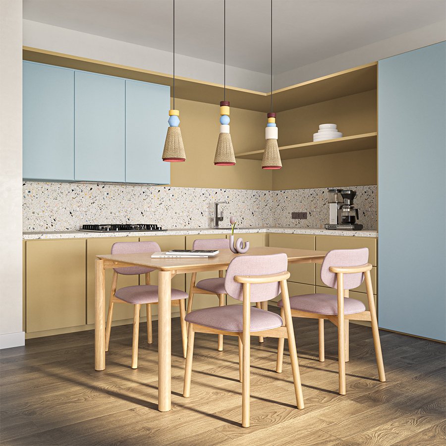 Светильник подвесной atelier, D16х41,5 см, лавандовое ретро