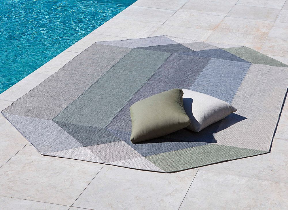 Ковер Diamond Green-Grey 170x220 cm
