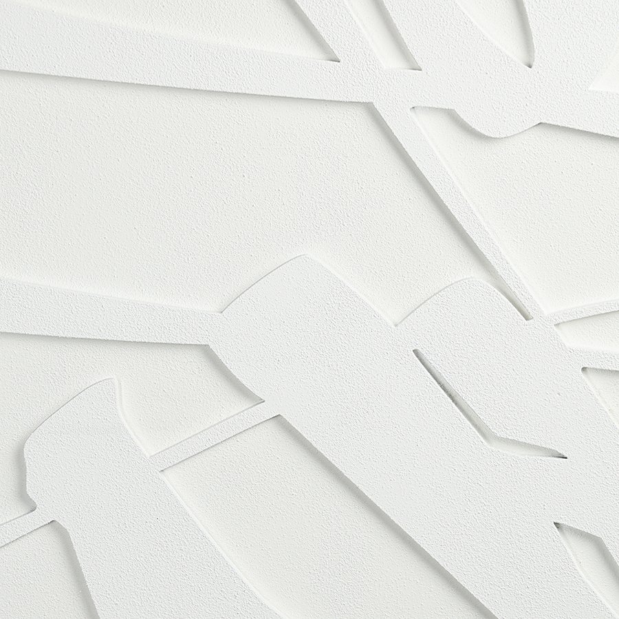 Панно декоративное с эффектом 3d minimalism, с белой рамой, 70х100 см