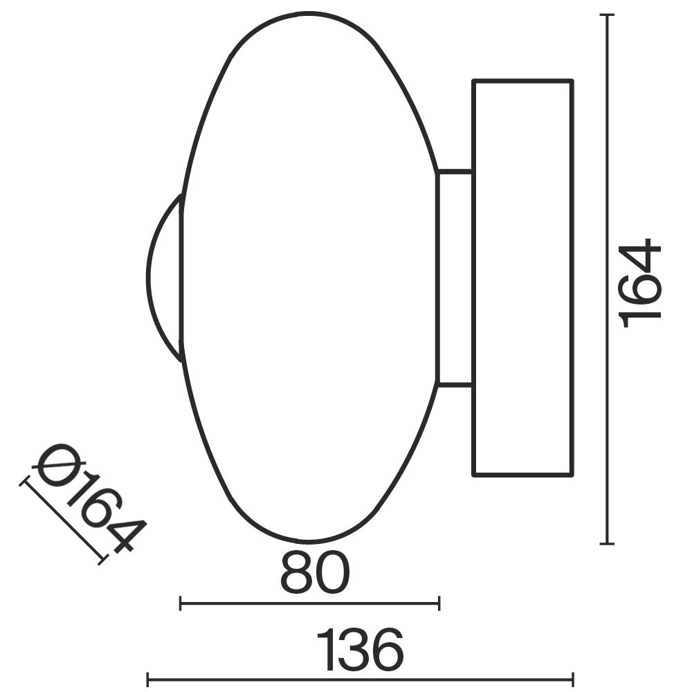 Настенный светильник (бра) Aqua FR5553WL-L6B