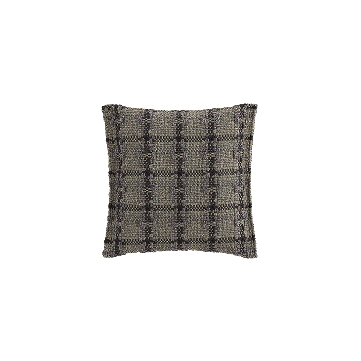 Подушка GL Checks зеленая 45x45