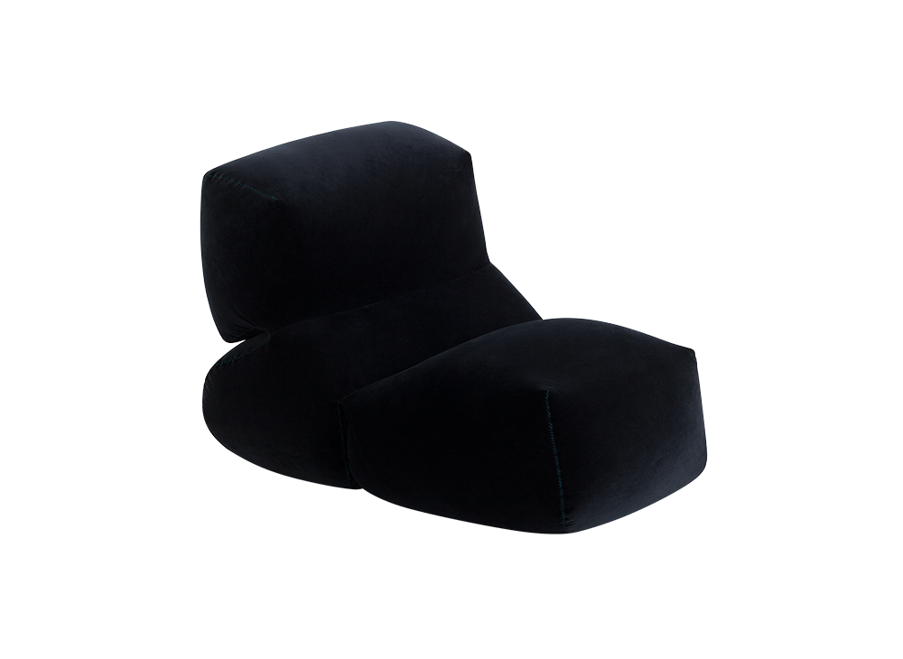 Кресло-пуф Grapy Navy Velvet