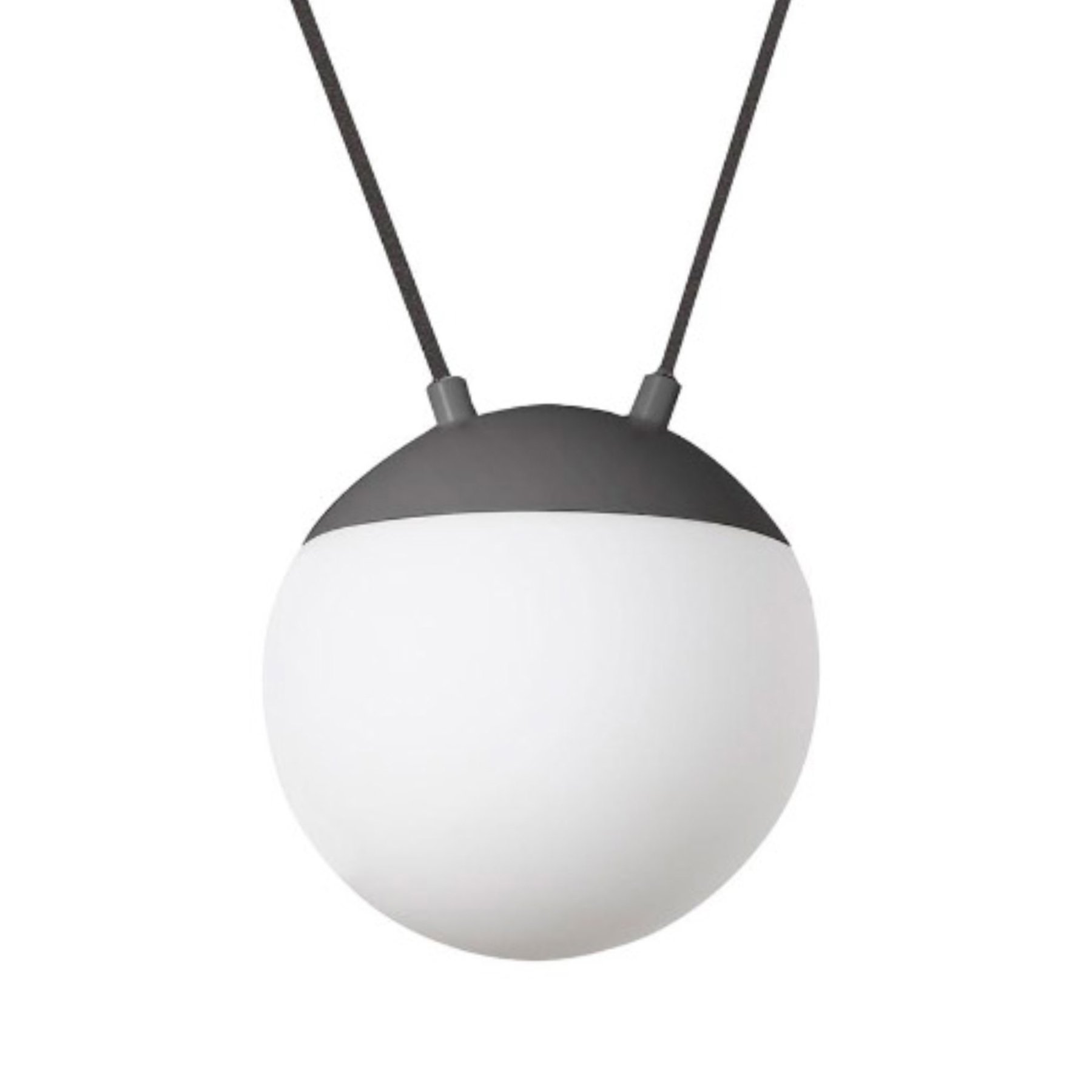 Люстра Mine 2L серая