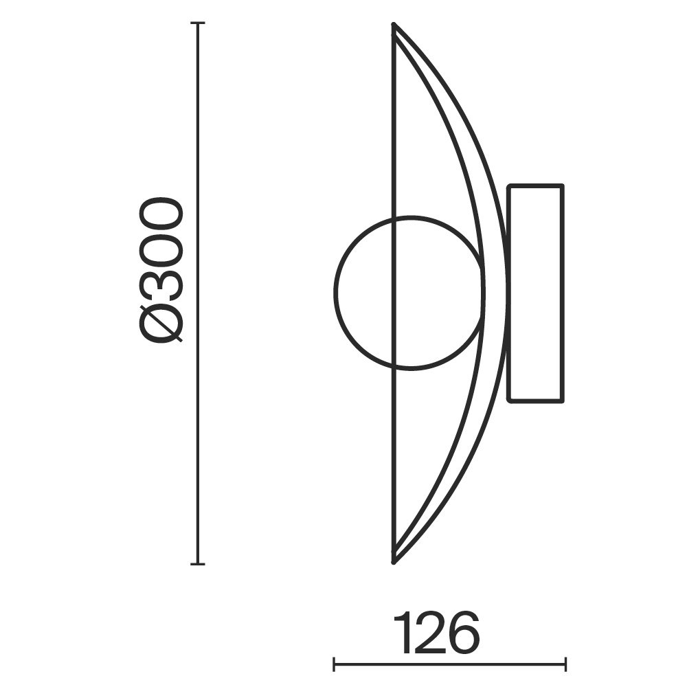 Настенный светильник (бра) Albero FR5589WL-01T1
