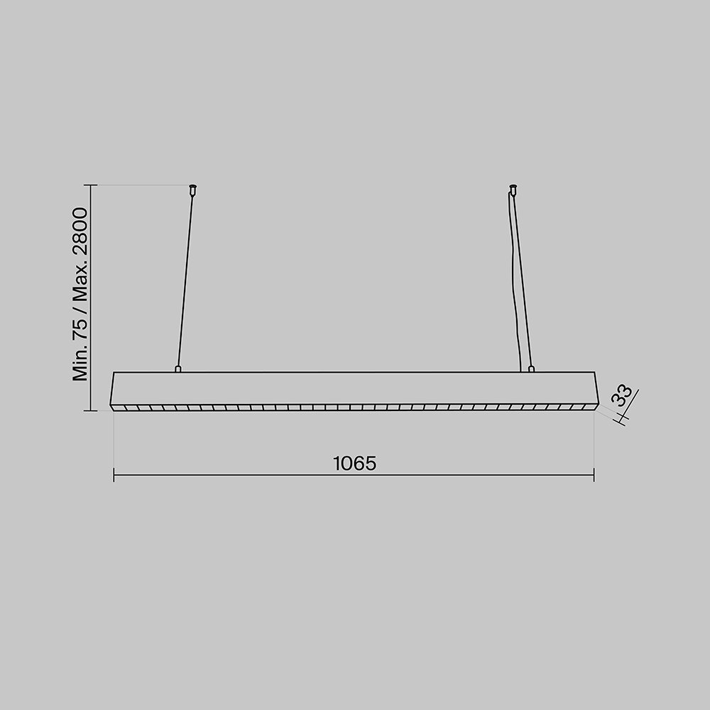 Подвесной светильник Points P050PL-L40W4K