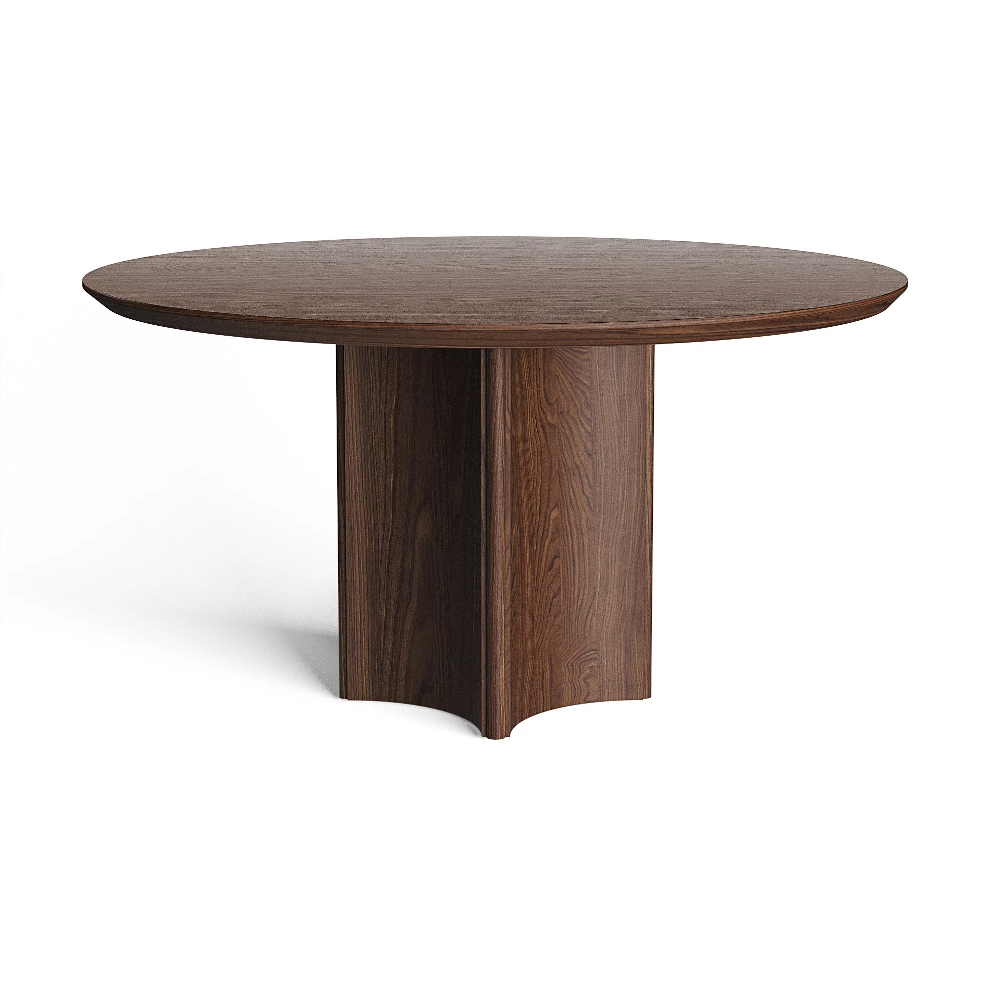 Стол RIVI Yammi 3 (model034) (дуб/карамель) (отделка столешницы - шпон дуба) 90x90x75