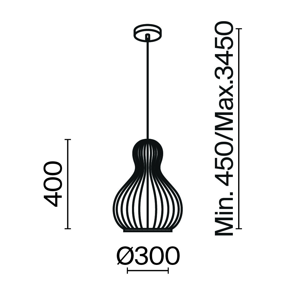 Подвесной светильник Roots MOD192PL-01W1