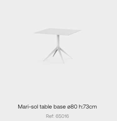 Столик Mari-sol основание 65016V/66103