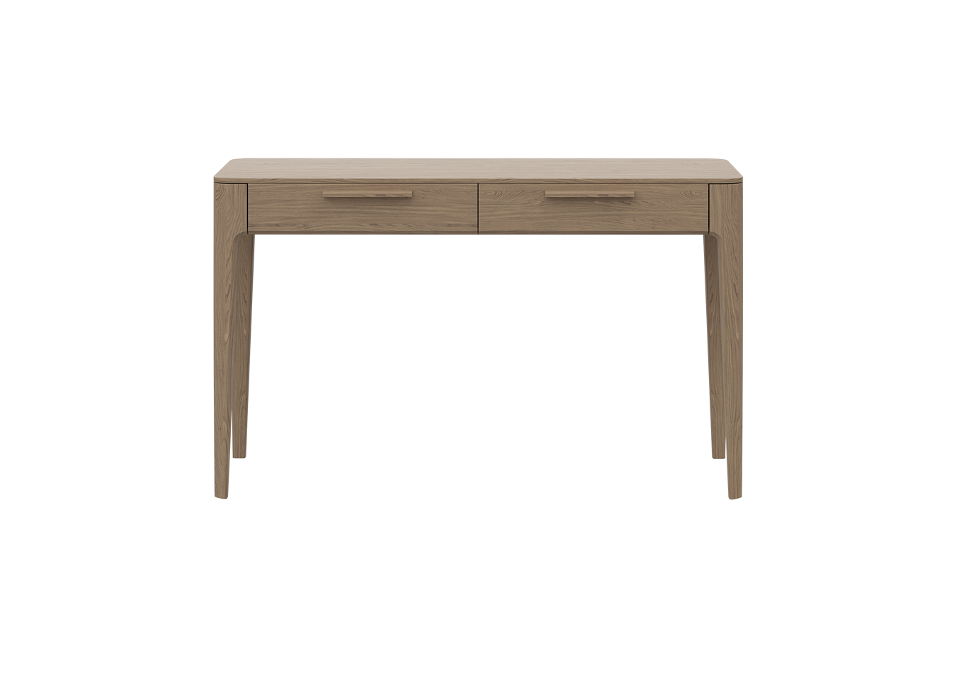 Консоль Type oak 2 ящика ширина 120 см (натуральный дуб)