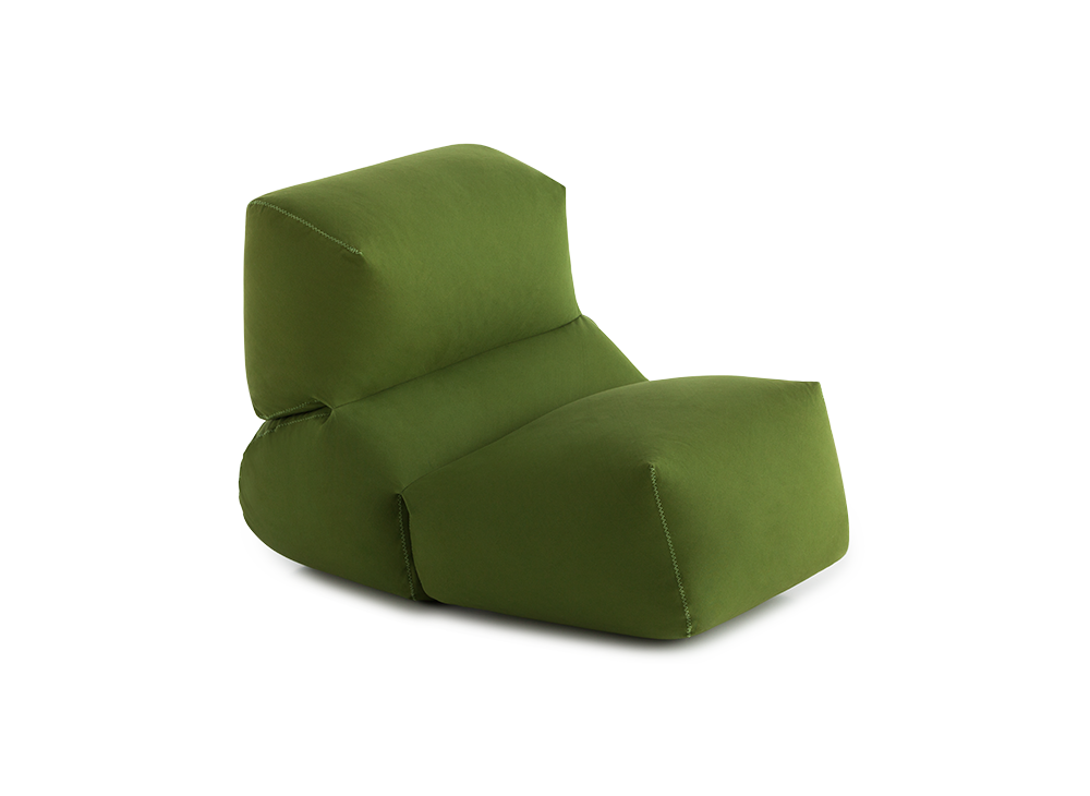 Кресло-пуф Grapy Green Cotton