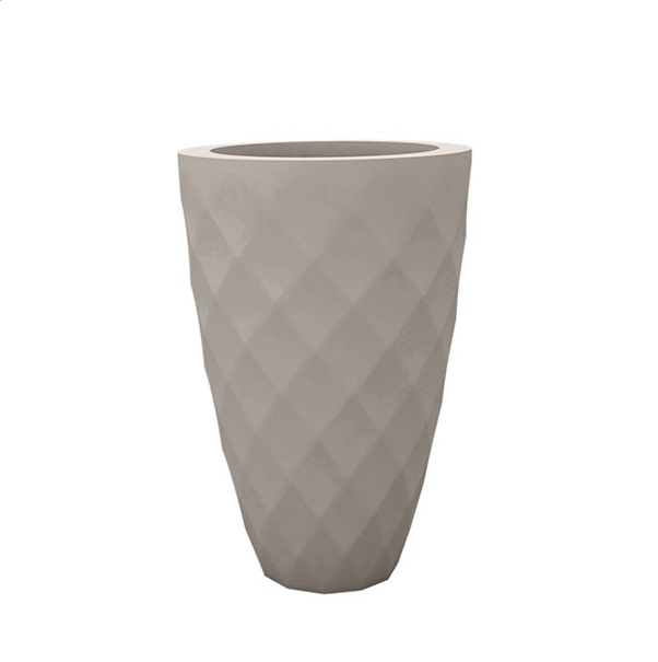 Кашпо Vases Nano матовое Taupe Ø18x36