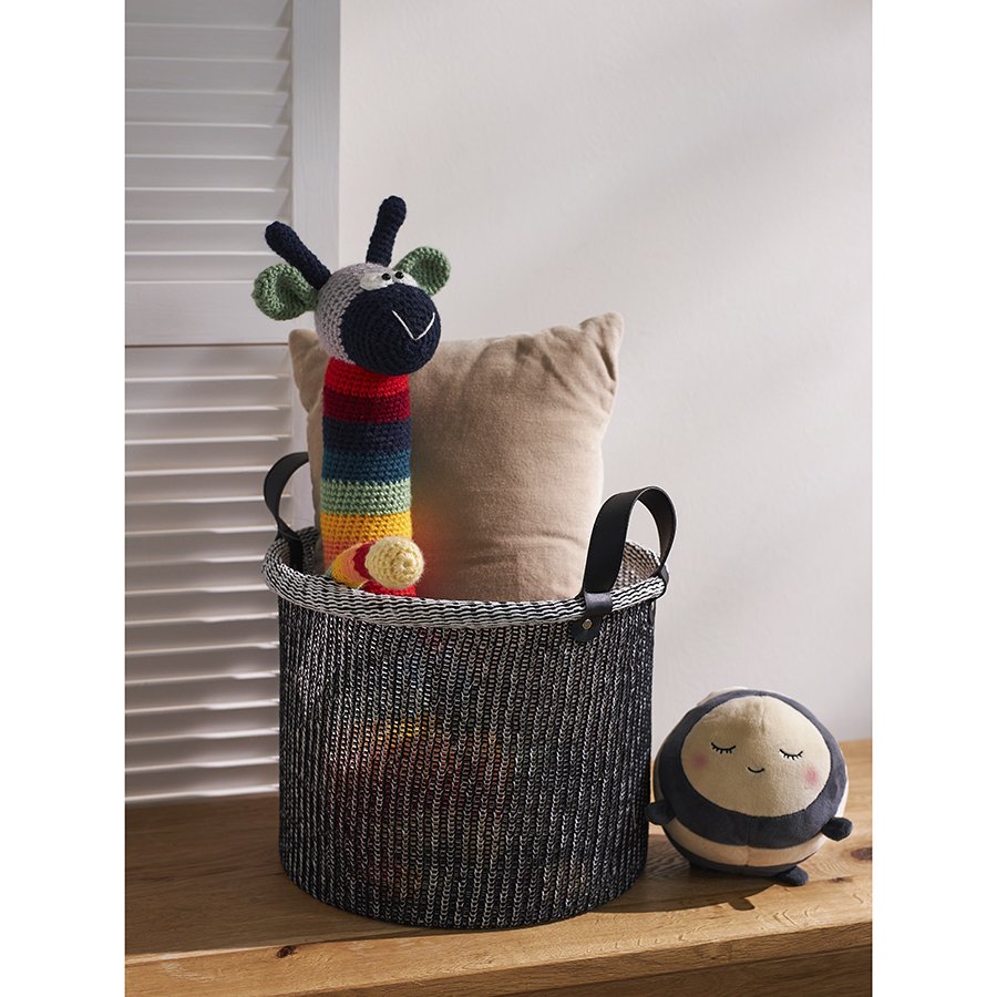 Корзина для хранения sustainable collection, D32х28 см, черная