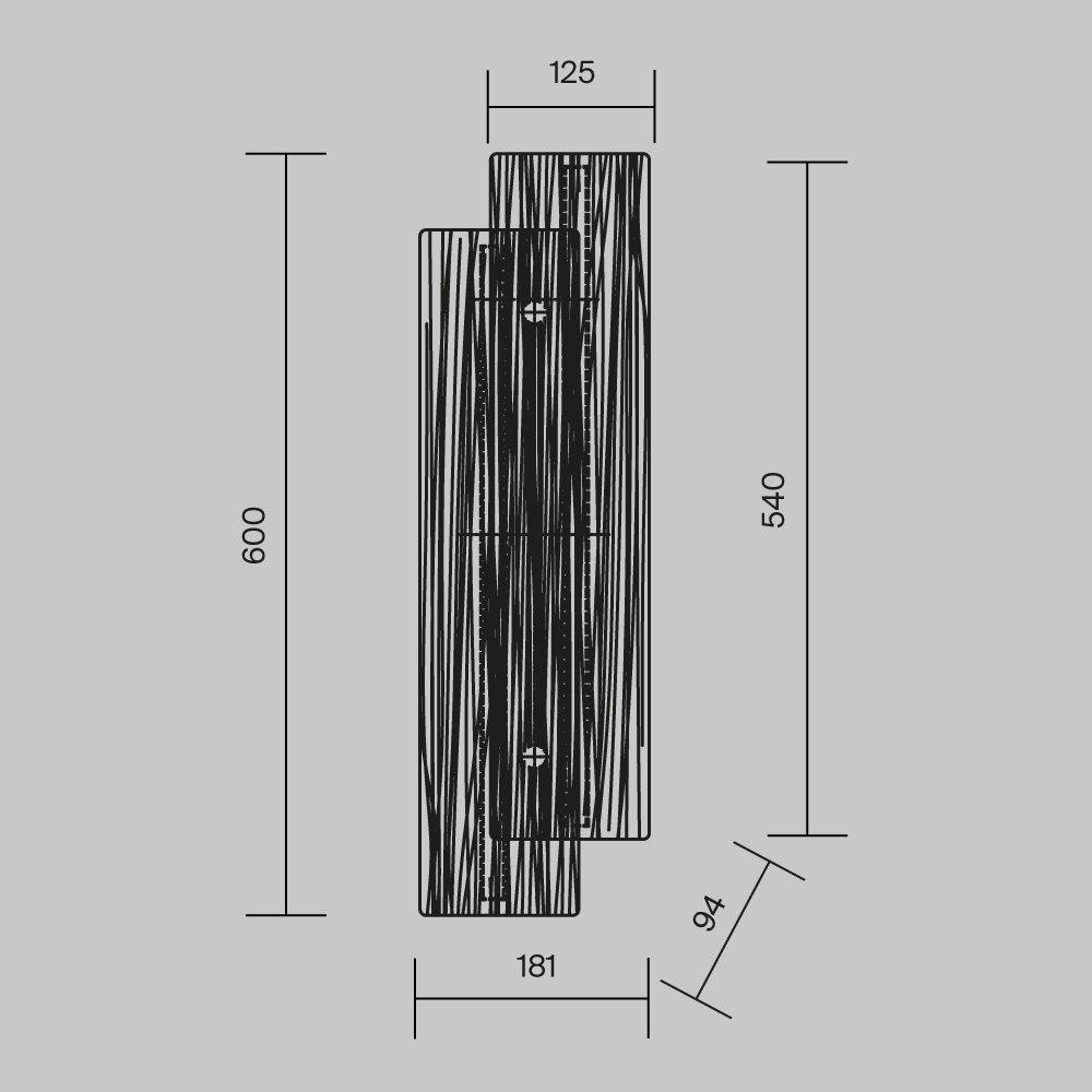 Настенный светильник (бра) Frostum MOD439WL-L10BSK