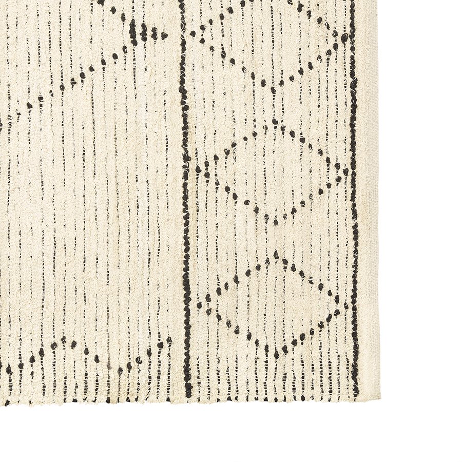 Ковер из переработанного хлопка dispur из коллекции ethnic, 160х230см