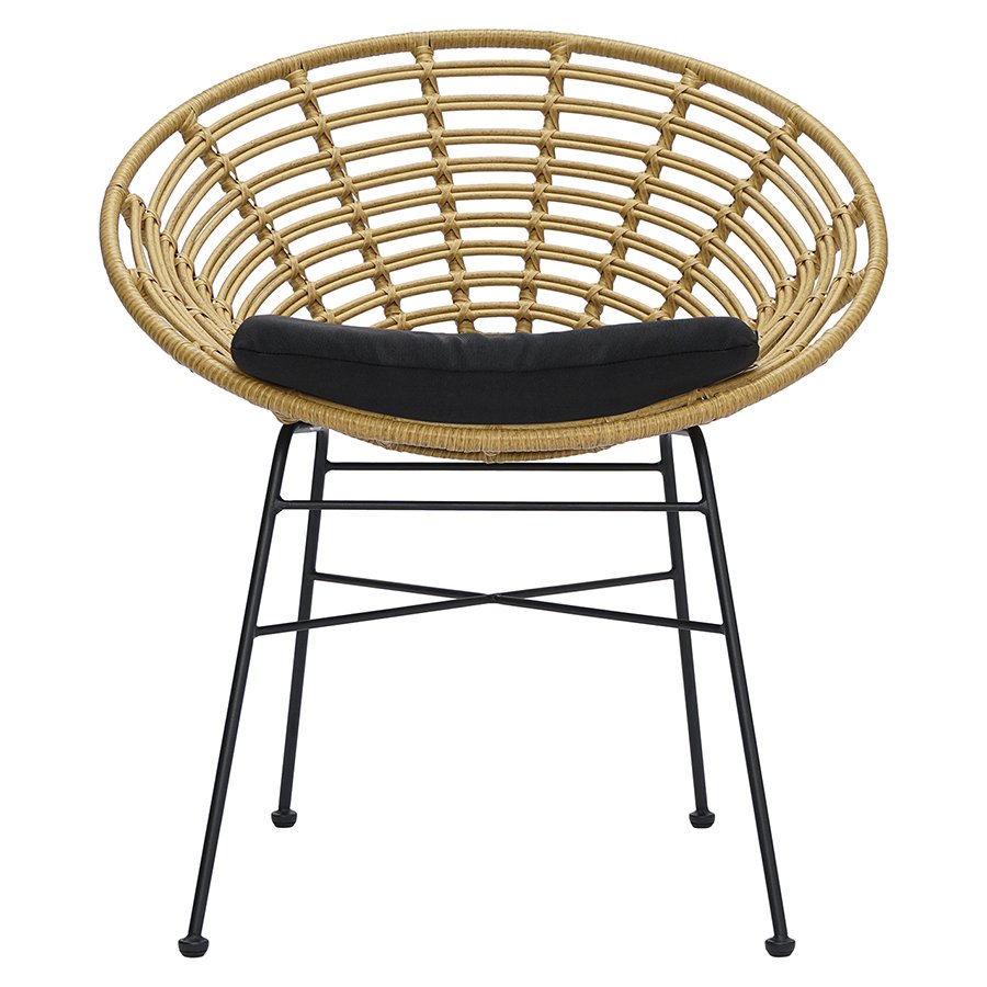 Стул vetle round, ротанг