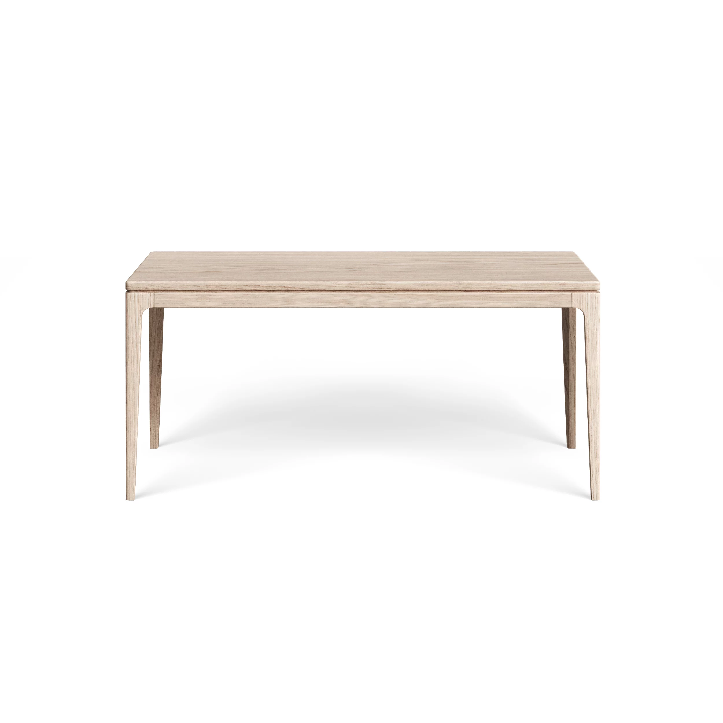 Стол обеденный RIVI Harvey (дуб/молочный дуб) (отделка столешницы - шпон дуба) 90x90x75