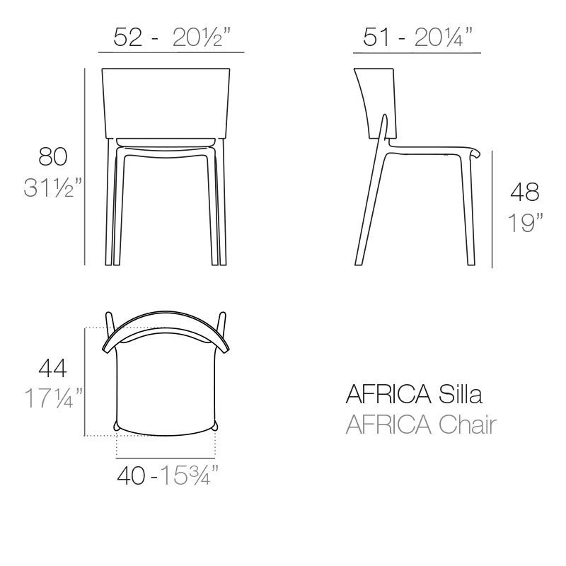 Стул Africa