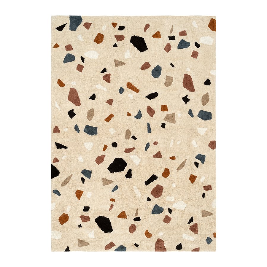 Ковер из хлопка terrazzo poetry из коллекции ethnic, 160х230 см
