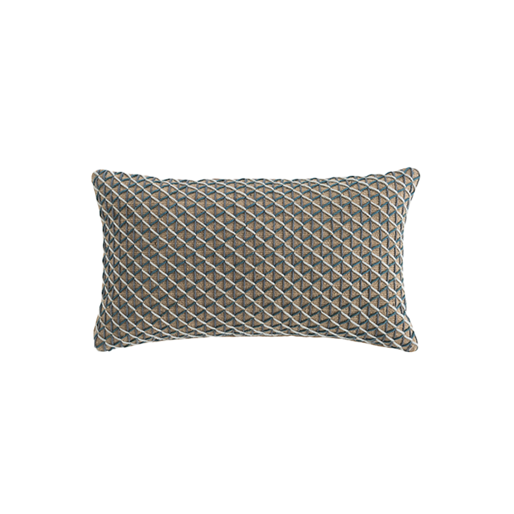 Подушка Raw синяя 70x40