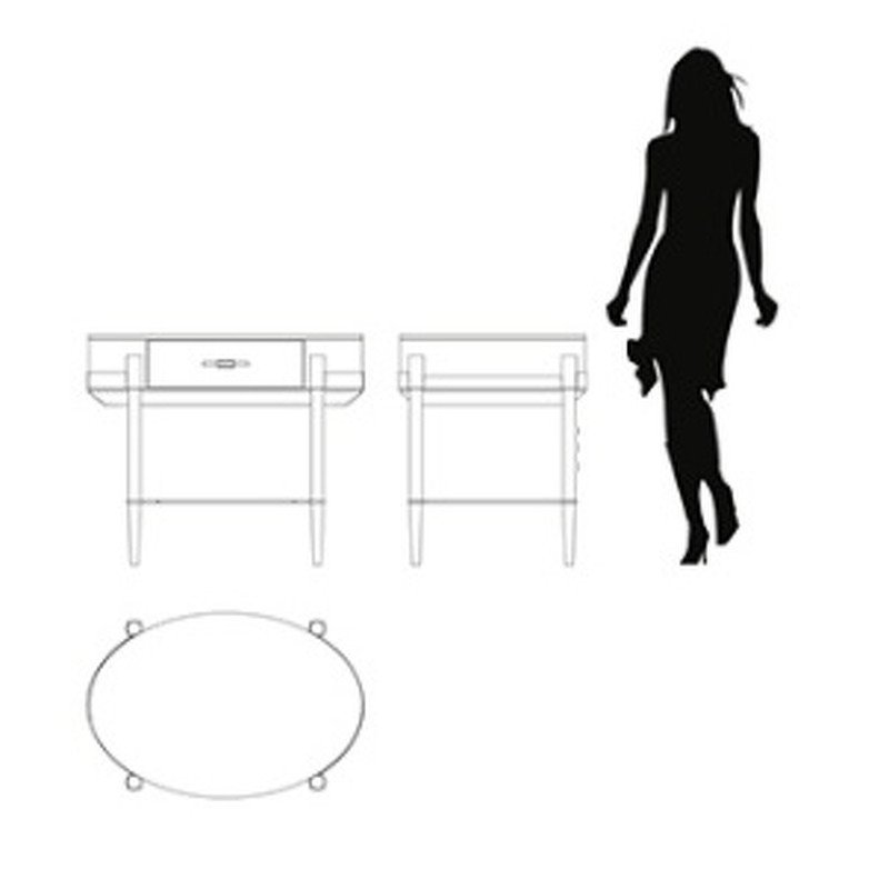 Прикроватная тумбочка Claire TIMELESS SALE, FRATELLI BARRI
