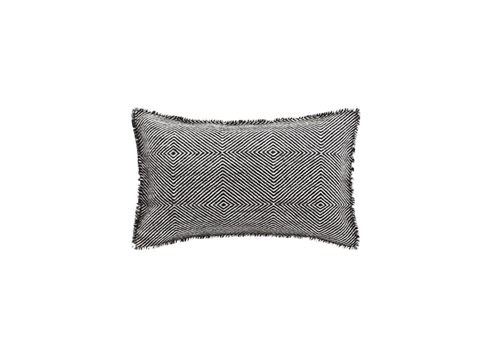 Подушка Sail черная 60x36