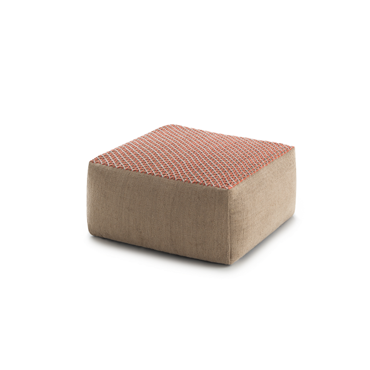 Пуф маленький Raw Pink
