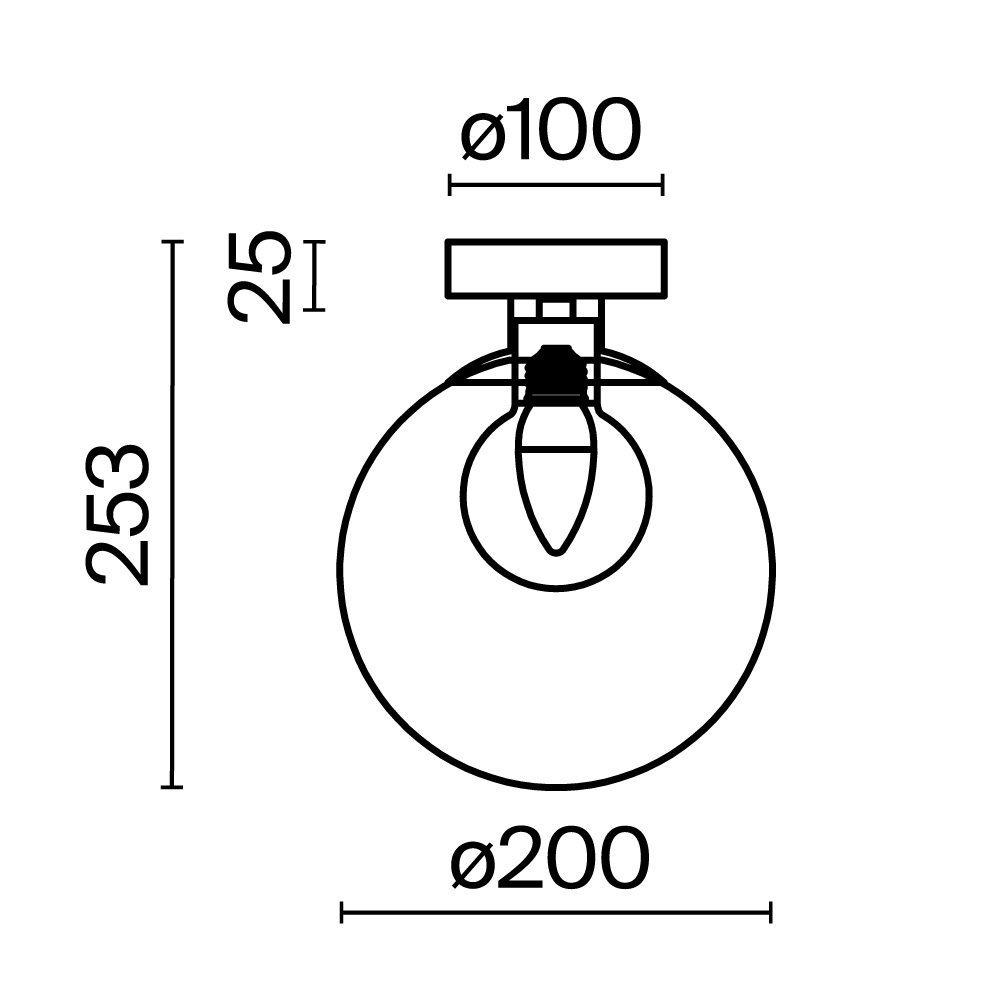 Настенный светильник (бра) Basic form MOD521WL-01G3