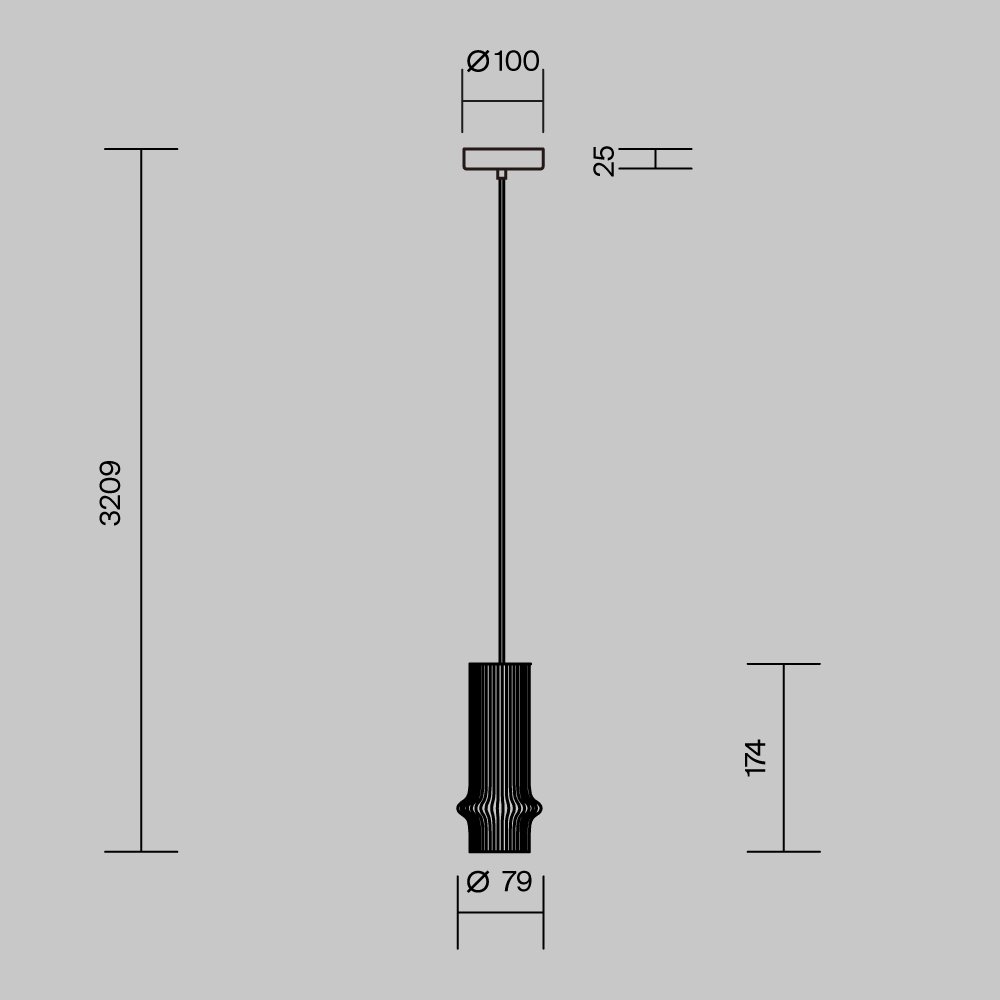 Подвесной светильник Pilastro MOD430PL-L5W3K1