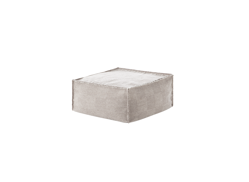 Пуф квадратный Sail 75x75 Taupe
