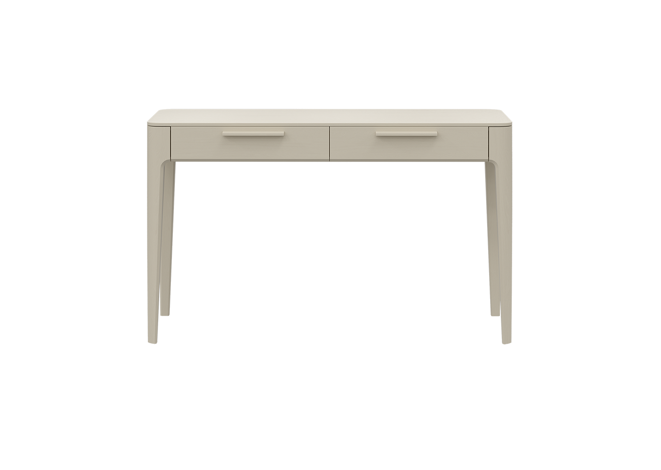 Консоль Type oak 2 ящика ширина 120 см (молочный)