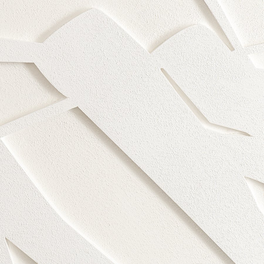 Панно декоративное с эффектом 3d minimalism, с черной рамой, 70х100 см