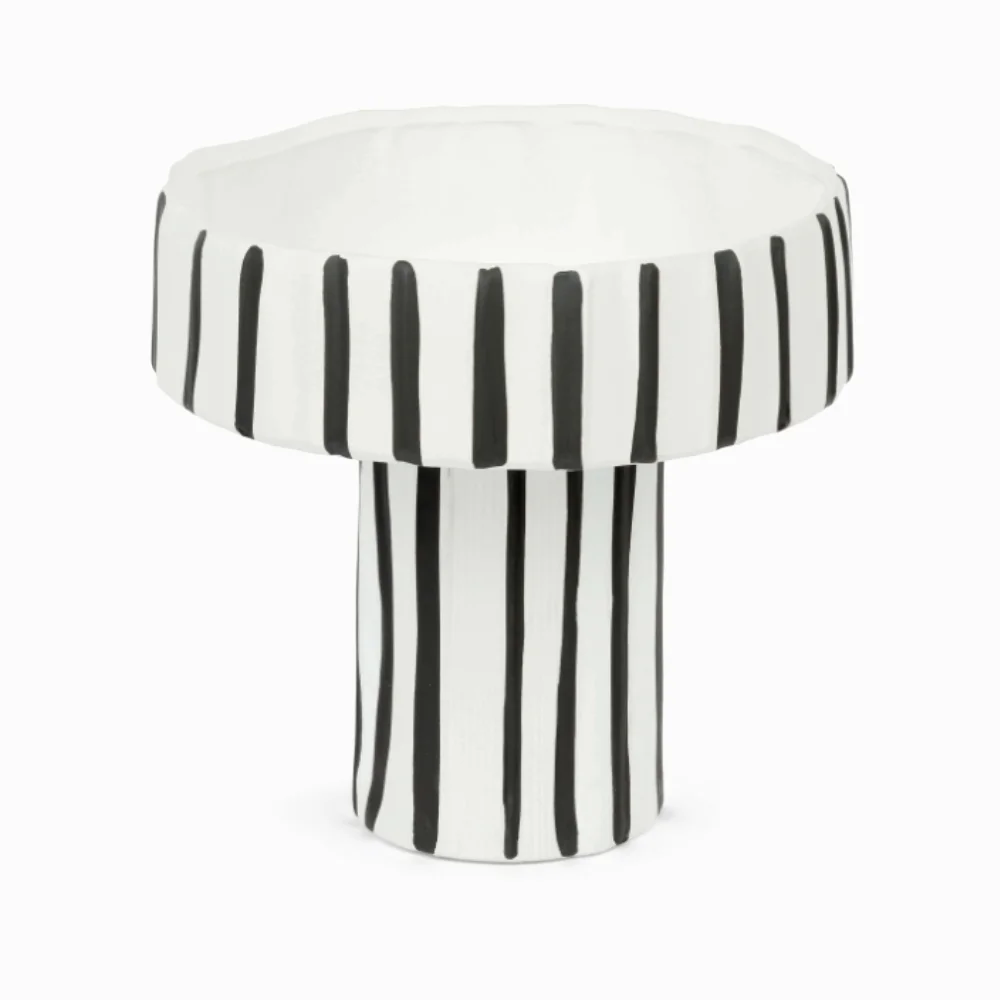 Ваза Black and White Ceramic