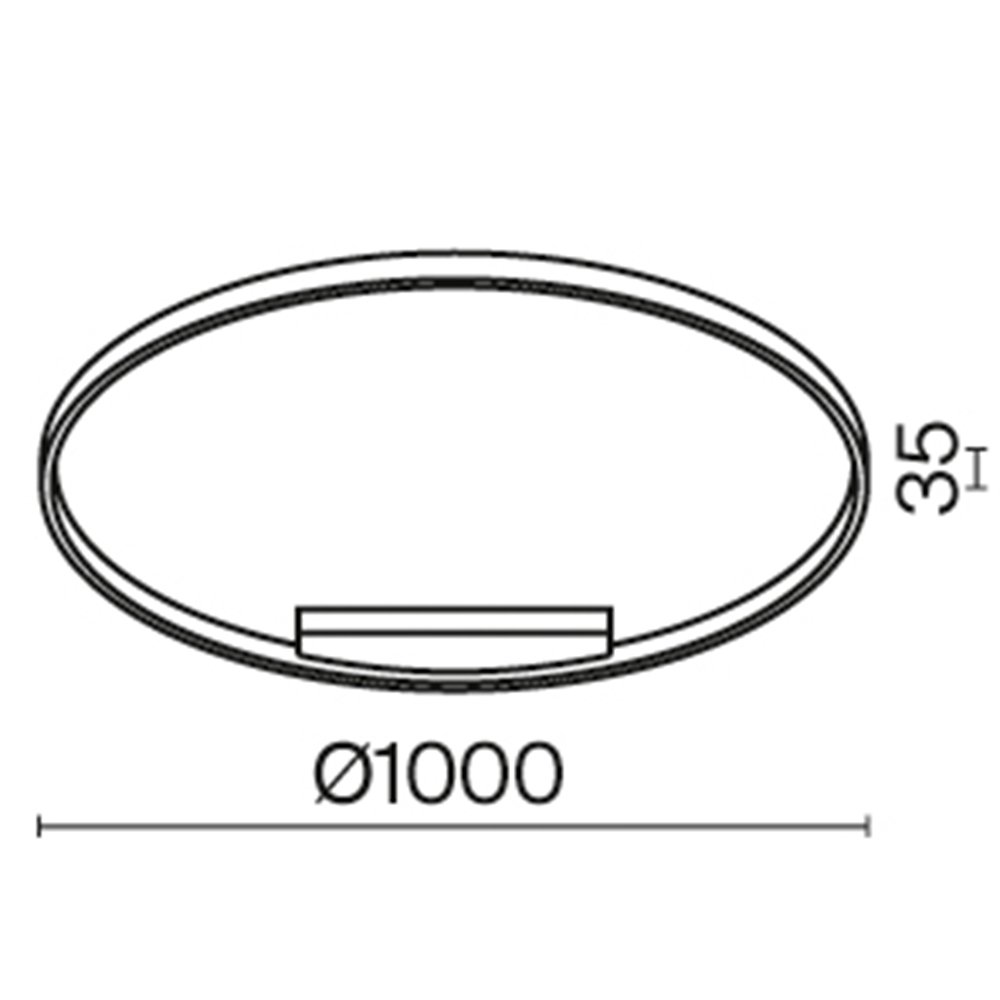 Потолочный светильник Rim MOD058CL-L65BS3K
