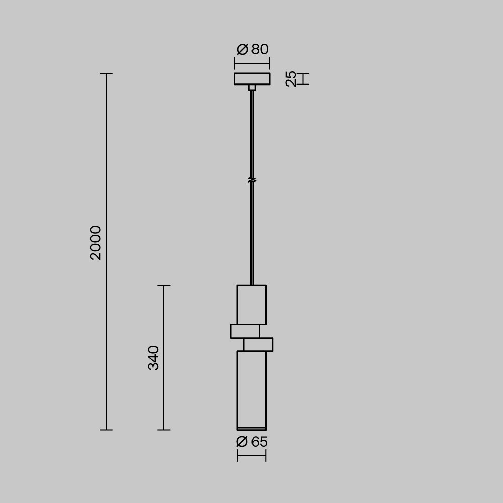 Подвесной светильник Palette MOD303PL-01CFL2