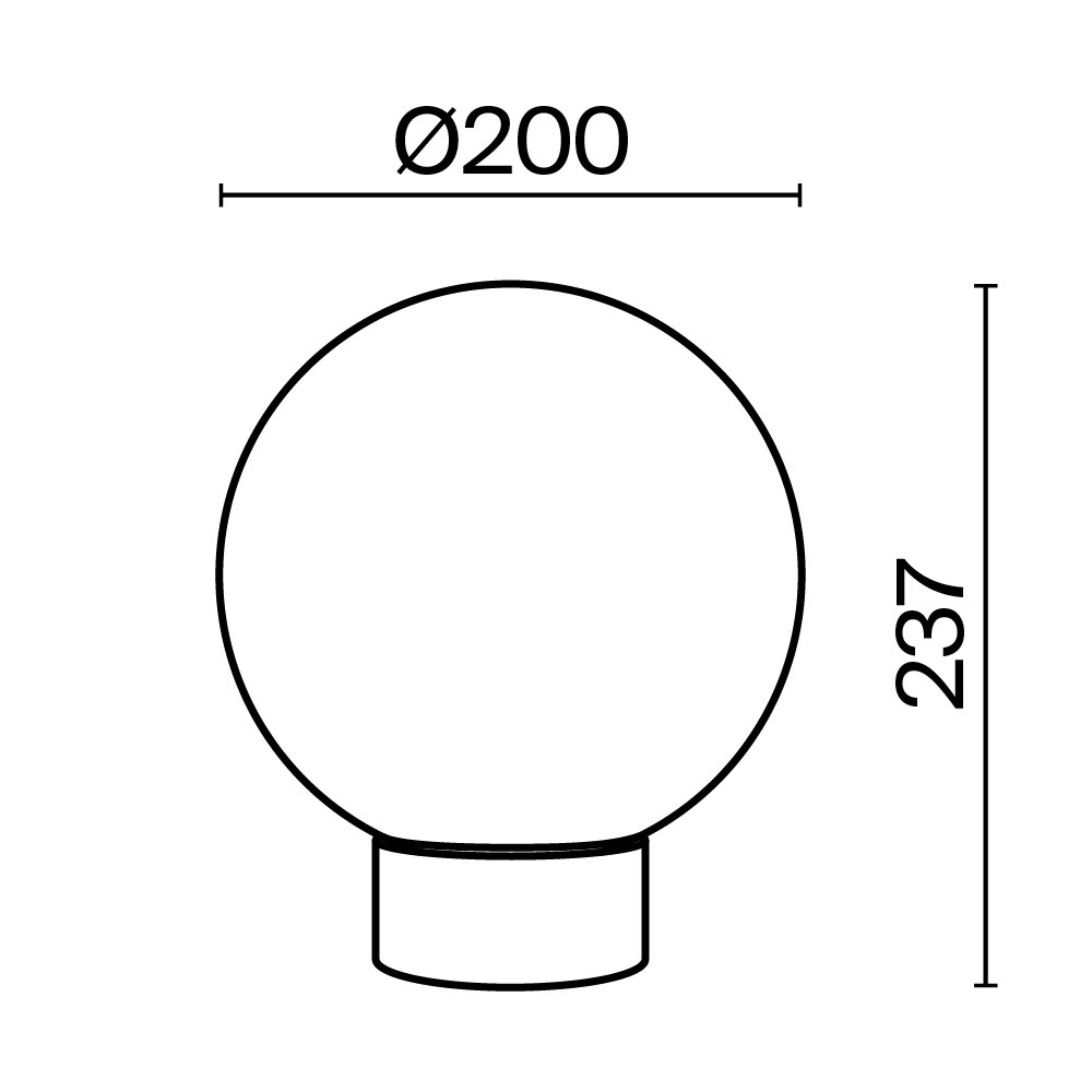 Настольный светильник Basic form MOD321TL-01G3