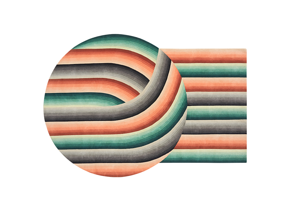 Ковер Round Mirage Orange