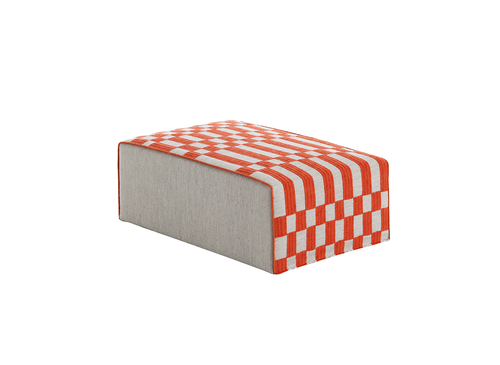 Пуф большой Bandas B Orange