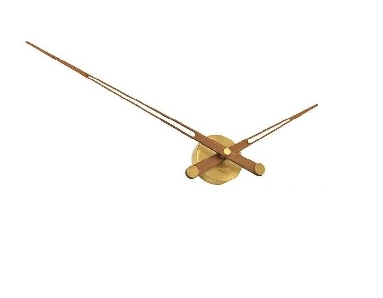 Настенные часы Axioma G латунь-орех 74 см