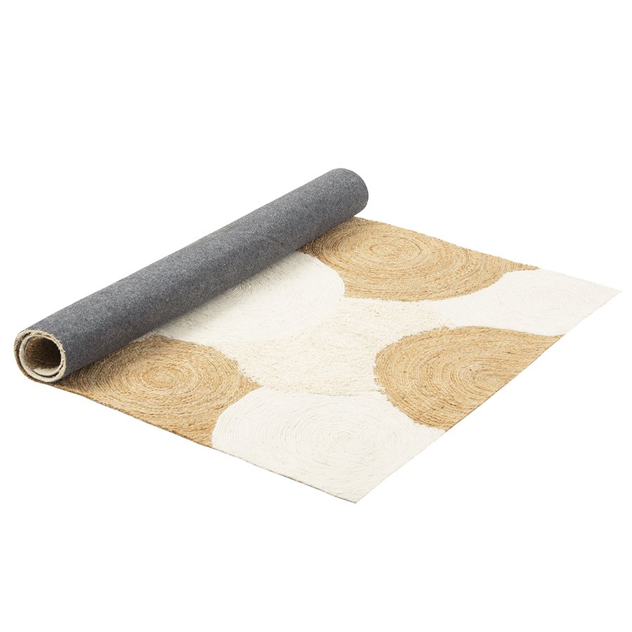 Ковер из джута, шерсти из хлопка agra из коллекции ethnic, 200х300см