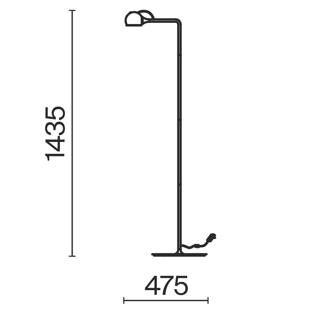 Напольный светильник (торшер) Magnetico FR5606FL-L9B